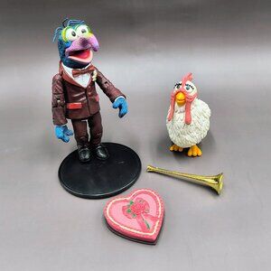 Muppets Gonzo Camilla Chicken Action Figure Playset Palisades Loose Complete